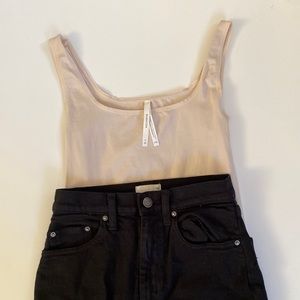 Aritzia Babaton Nude Bodysuit